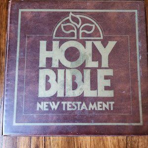 Holy Bible New Testament On Cassettes